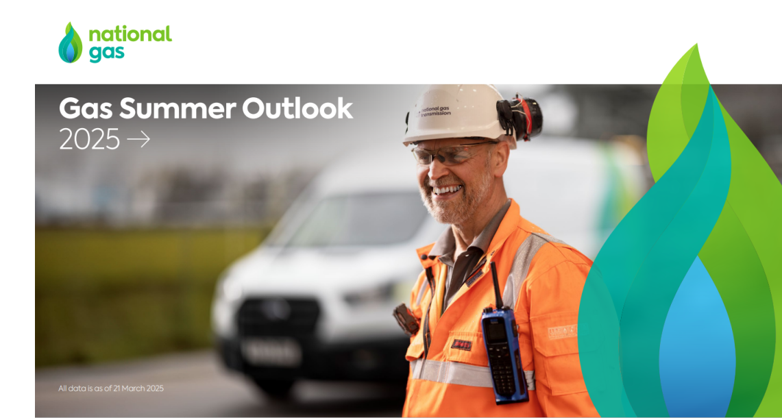 National Gas publishes 2025 Gas Summer Outlook 