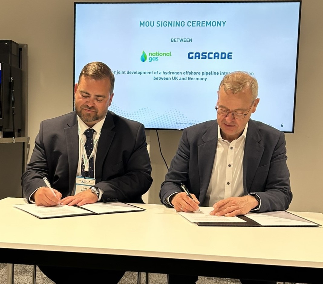 National Gas and GASCADE collaboration boosts Europe’s hydrogen economy and energy independence 