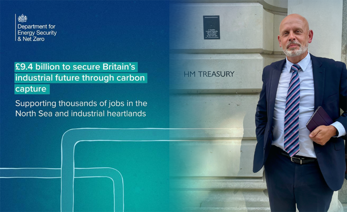 National Gas welcomes £9.4 billion Government backing for carbon capture