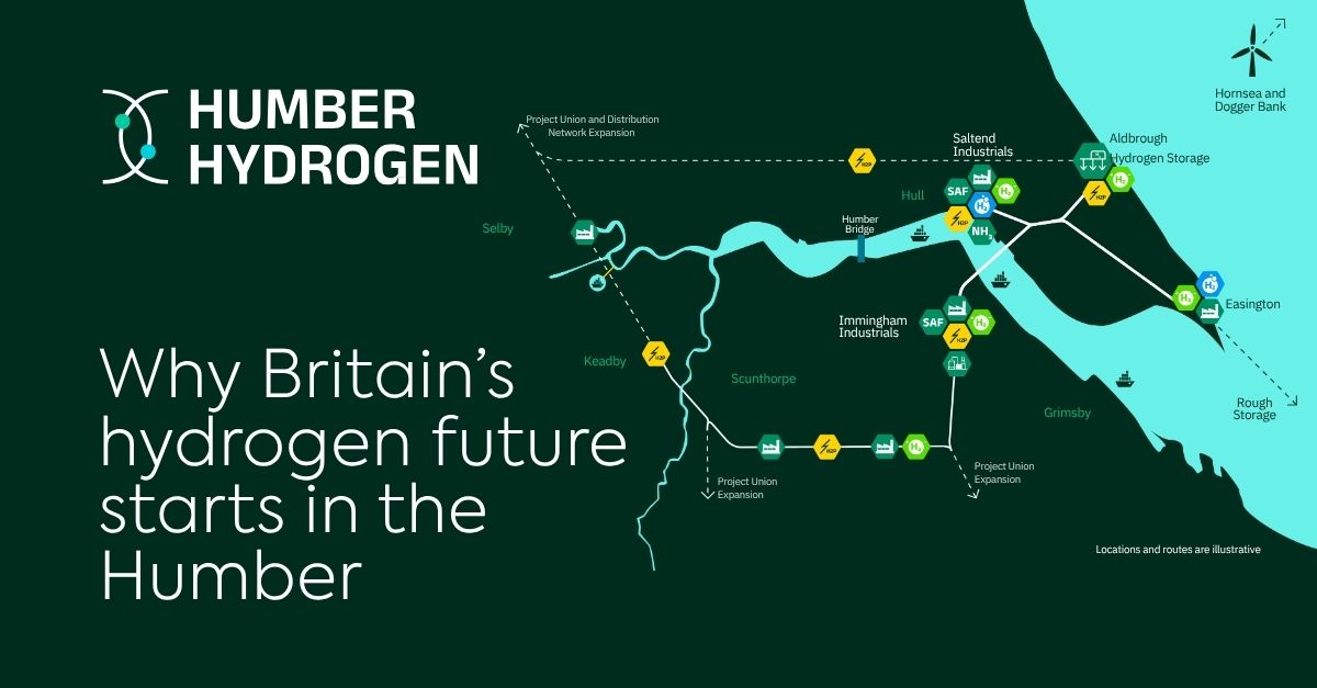 Why Britain’s hydrogen future starts in the Humber 