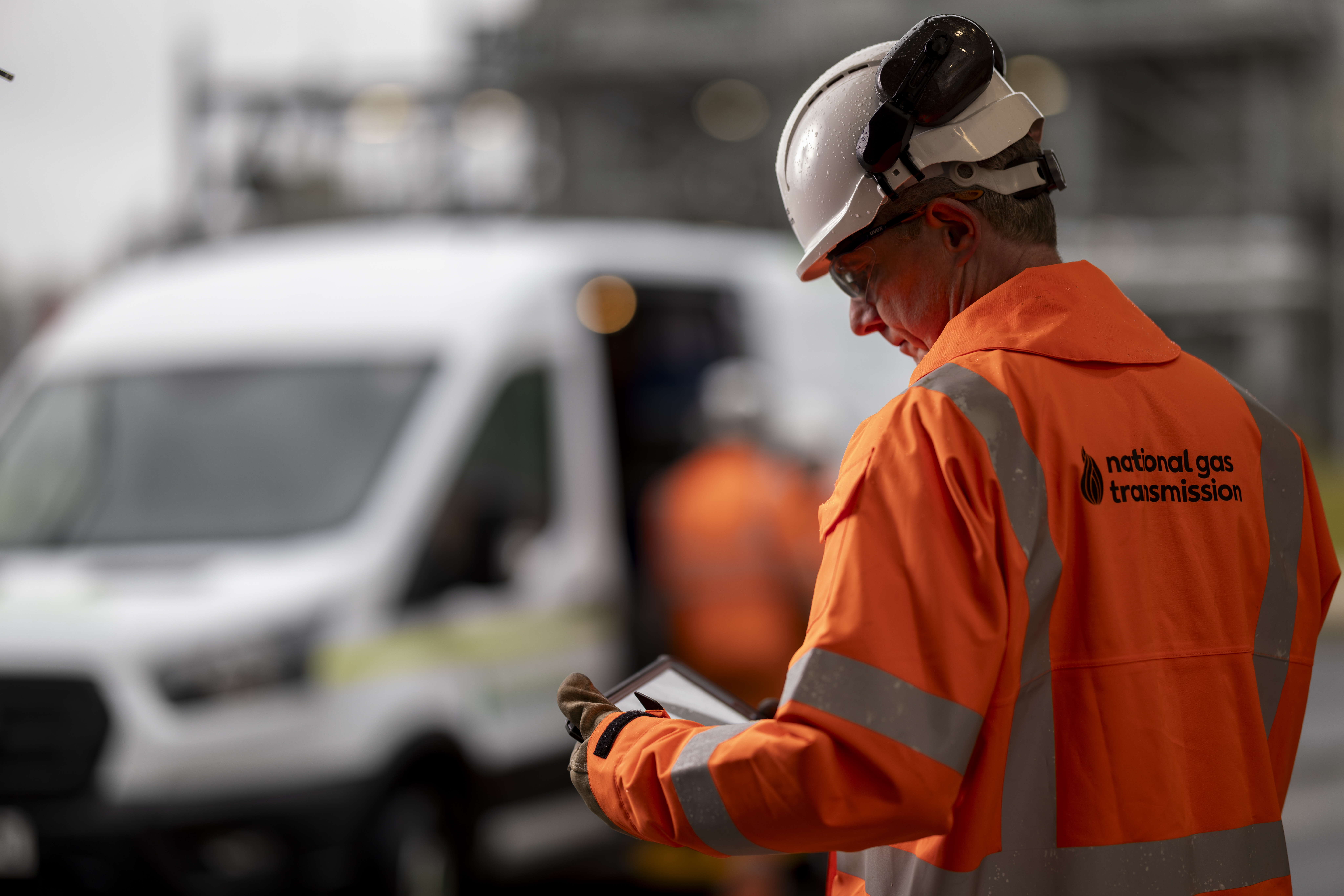 Worker on site
