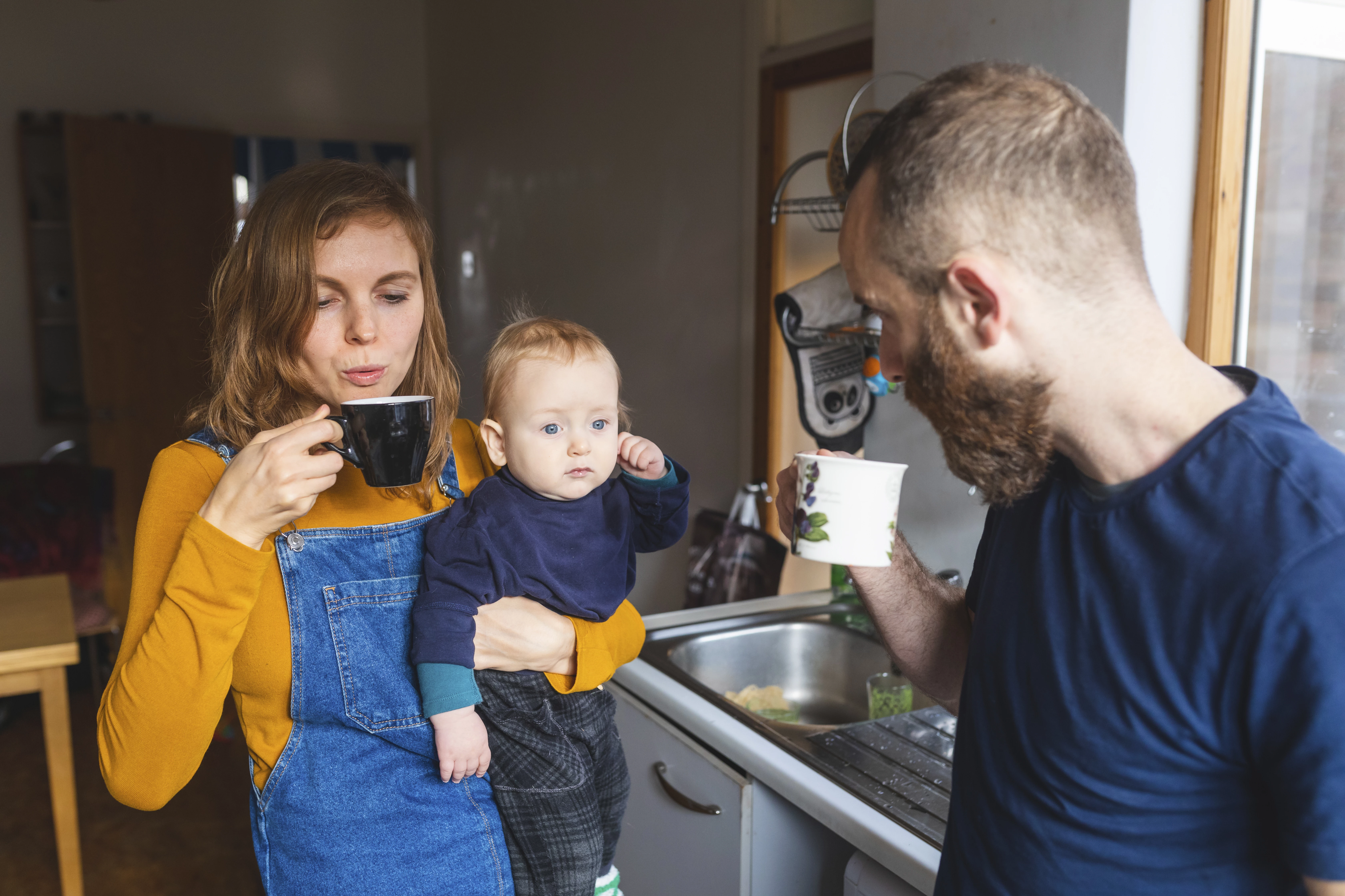 Family at home