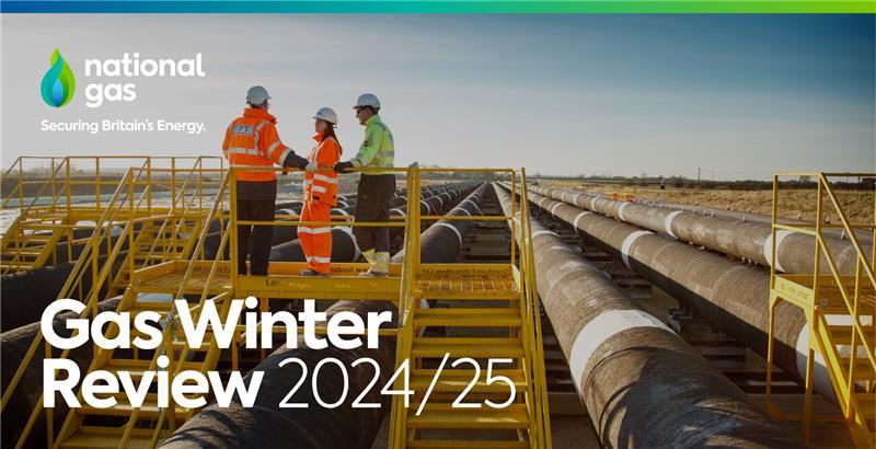 National Gas publishes Winter Review 2024/2025
