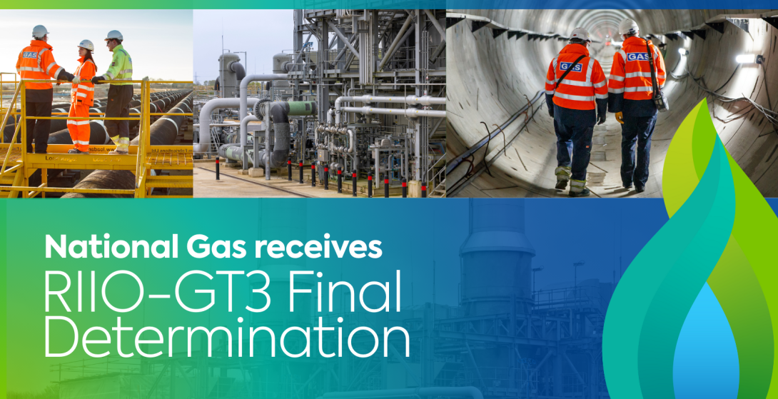 National Gas receives its final determination for RIIO-GT3 from Ofgem