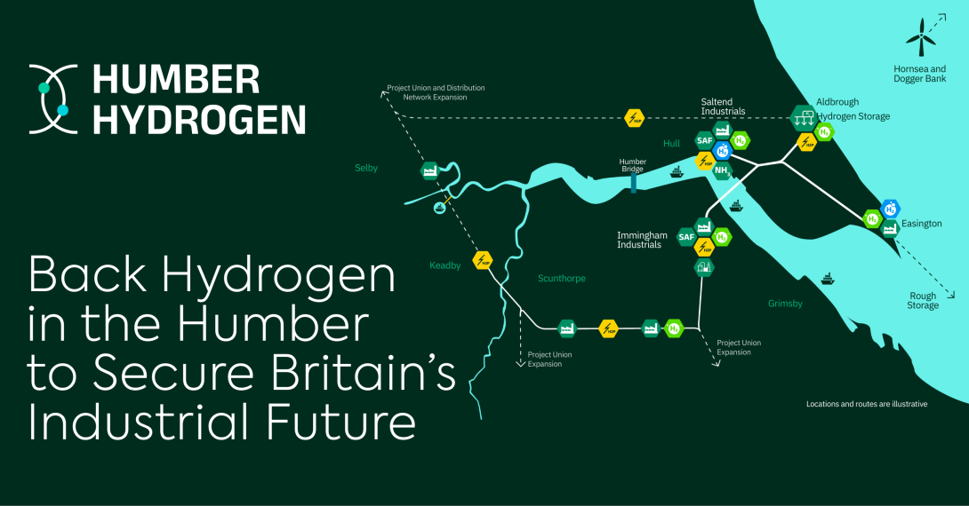 Back Hydrogen in the Humber to Secure Britain’s Industrial Future 